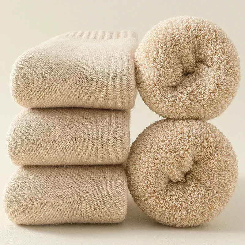 FemRoyale™ Fleece Merino Wool Socks – Ultimate Winter Warmth