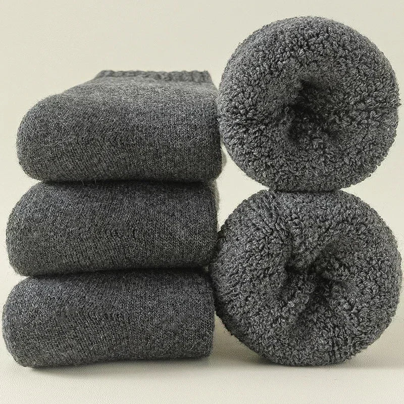 FemRoyale™ Fleece Merino Wool Socks – Ultimate Winter Warmth