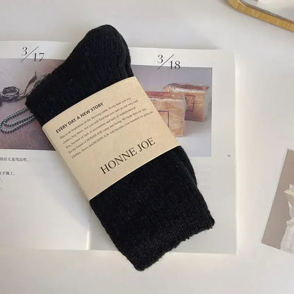 Winter Cashmere Wool Women’s Crew Socks