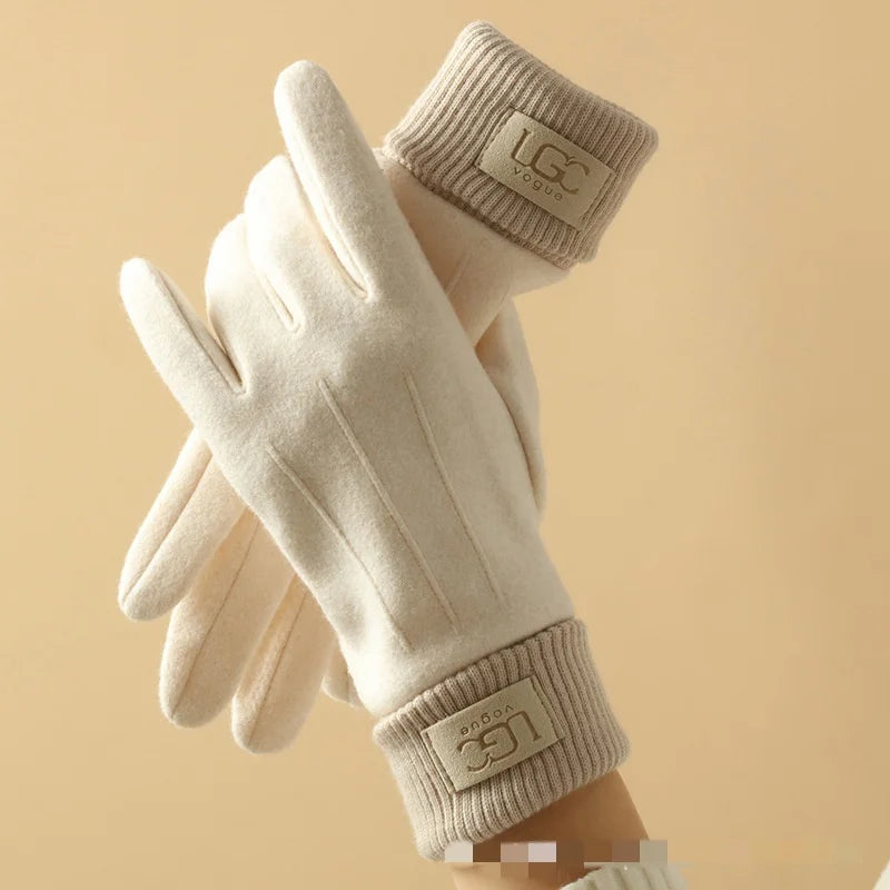 FemRoyale La Gante Chick Vouge Cashmere Touch Screen Winter Gloves™