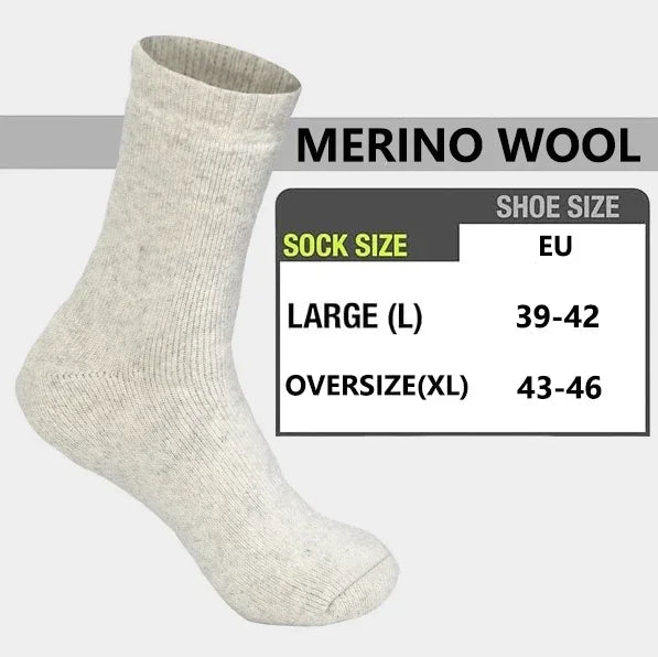 FemRoyale™ Fleece Merino Wool Socks – Ultimate Winter Warmth